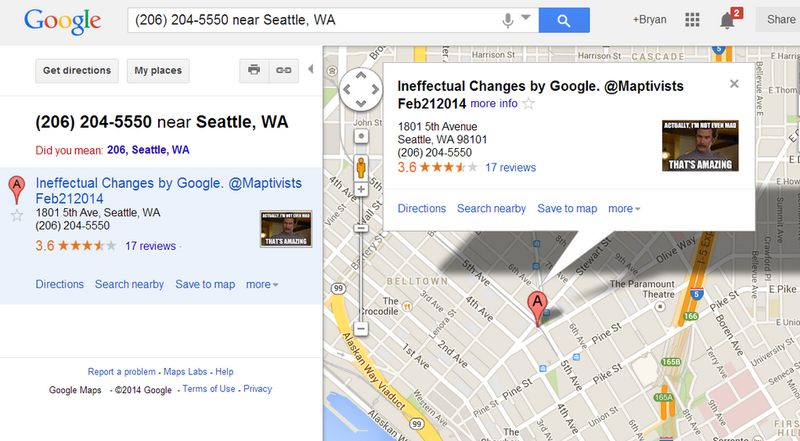 Illustration for article titled It's Ridiculously Easy to Troll Google Maps With Fake Listings